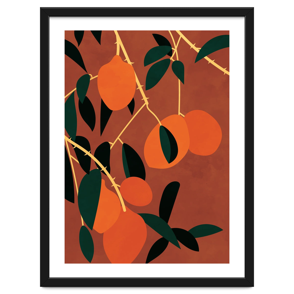 Terracotta Boho Lemon Tree