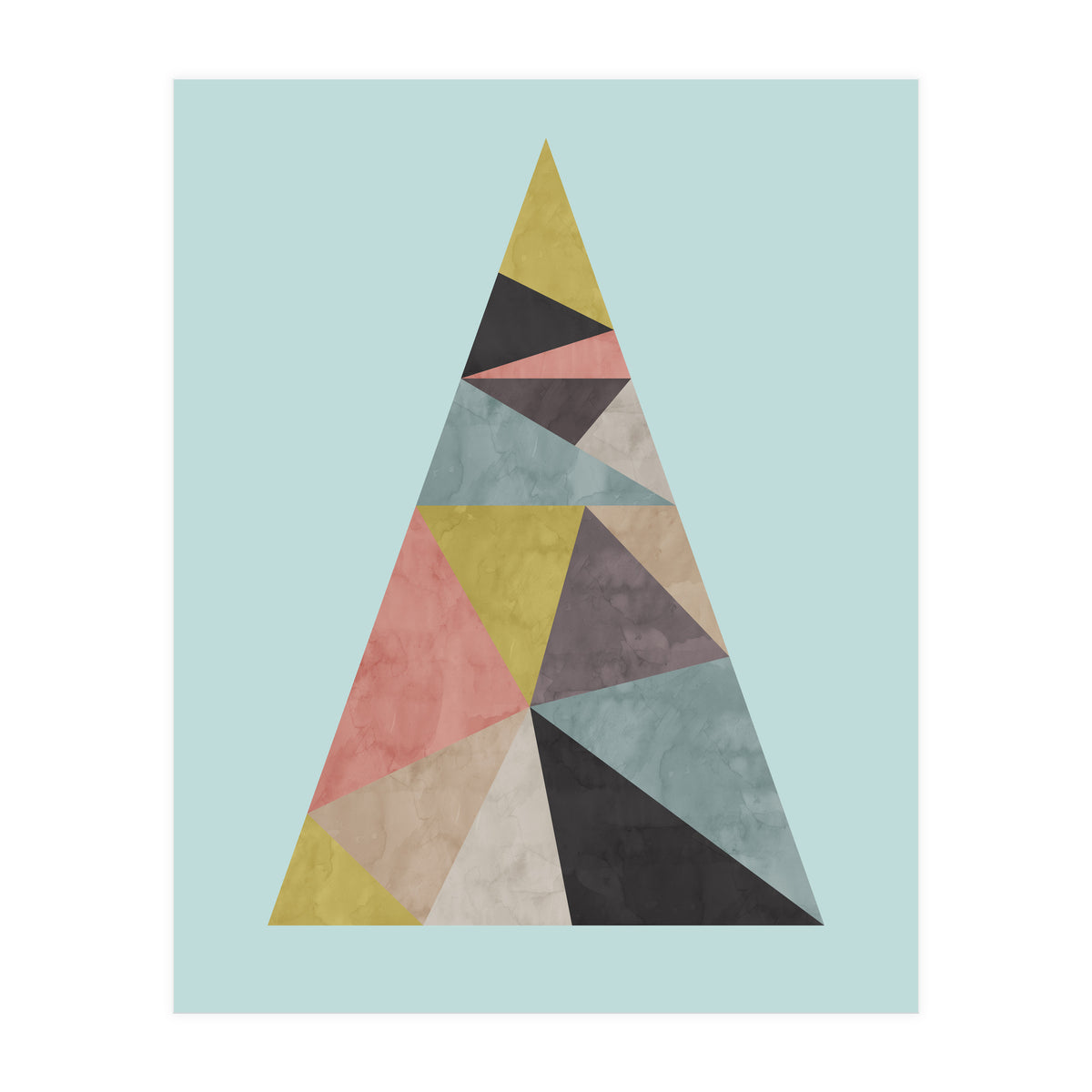 Geometric Rock III (Print Only)