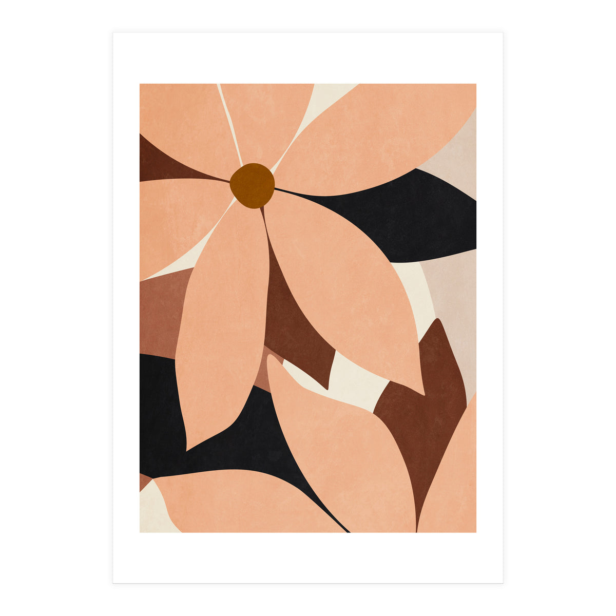 ABSTRACT FLOWERS Q01 (Print Only)