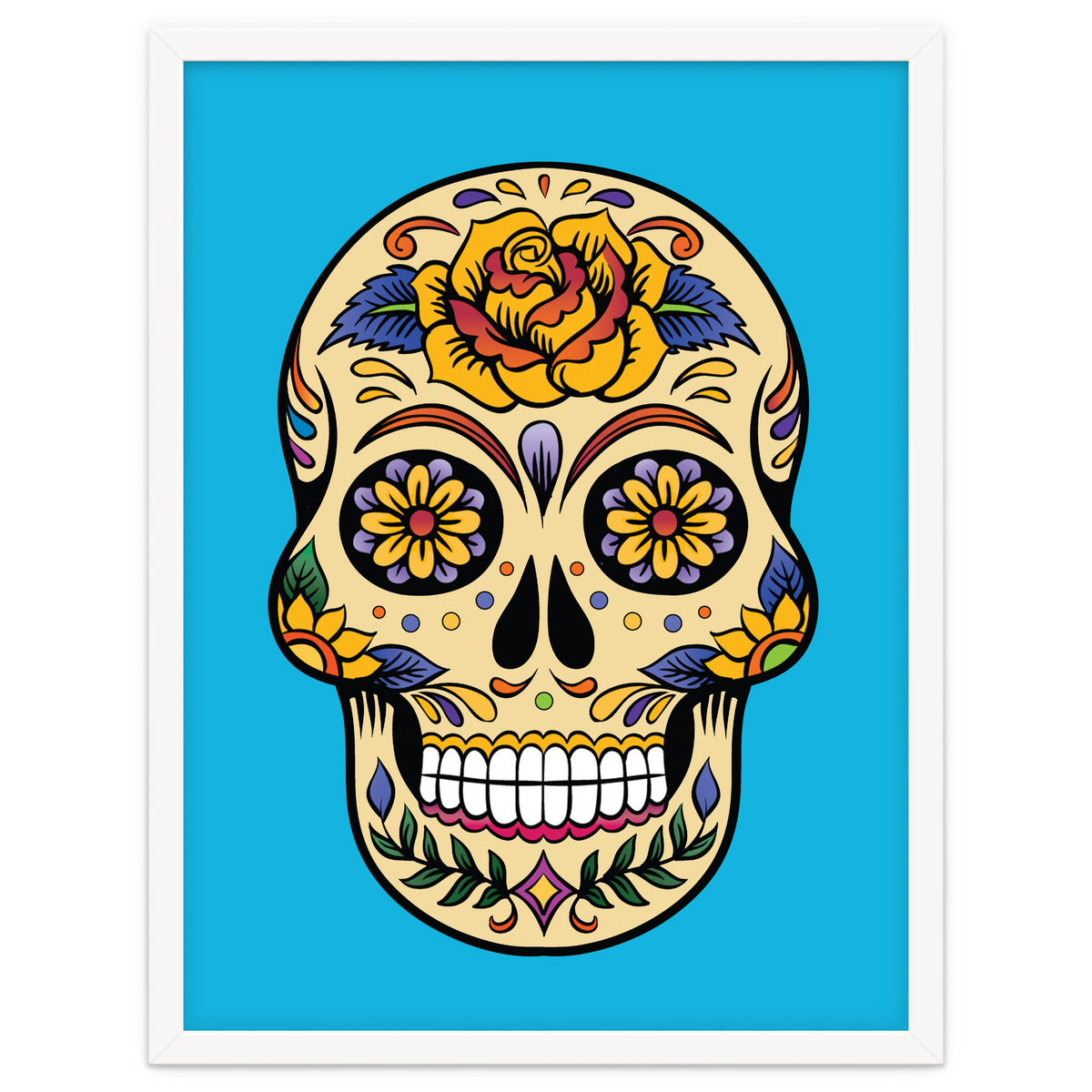 Colorful Skull II