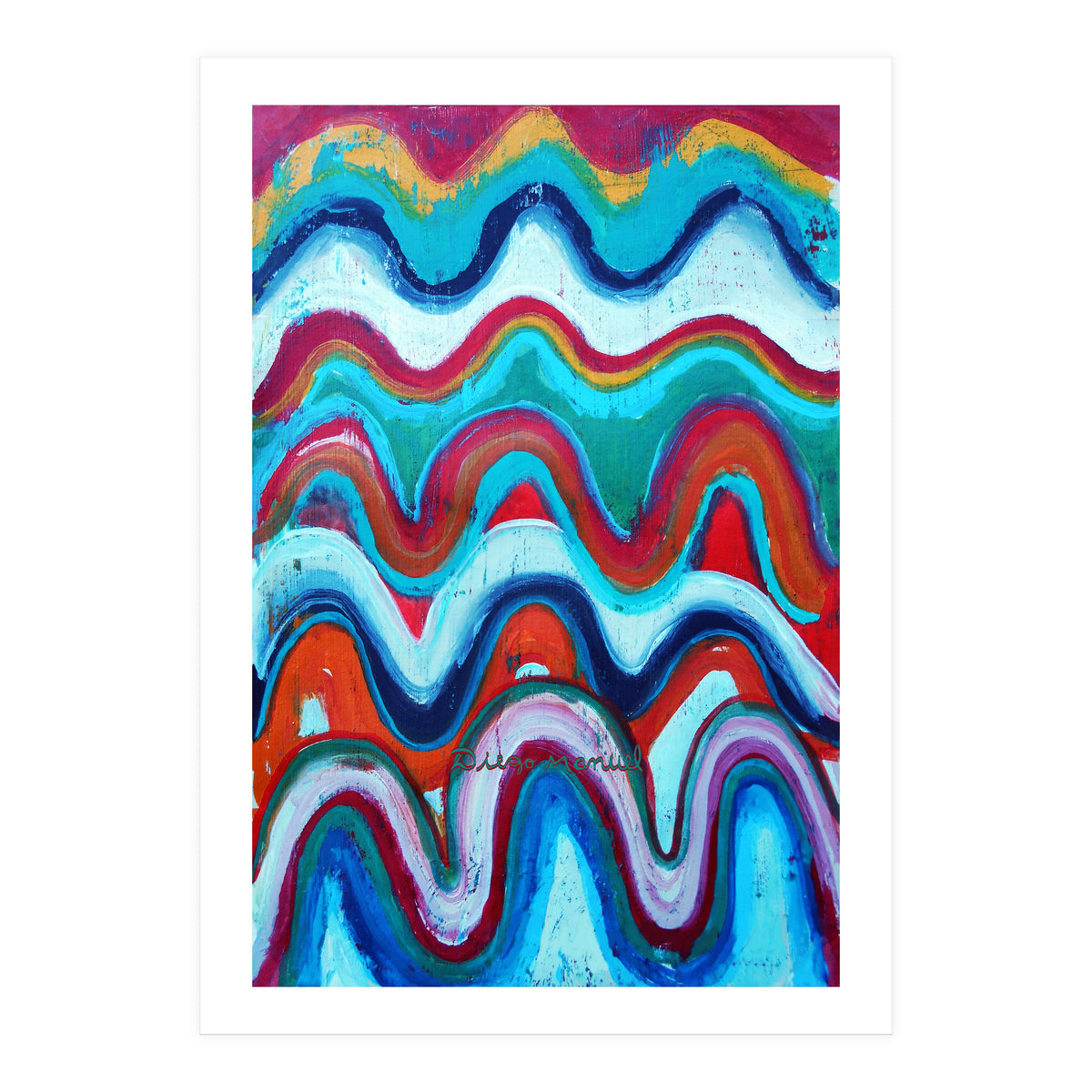 Pop Abstract A 86 (Print Only)