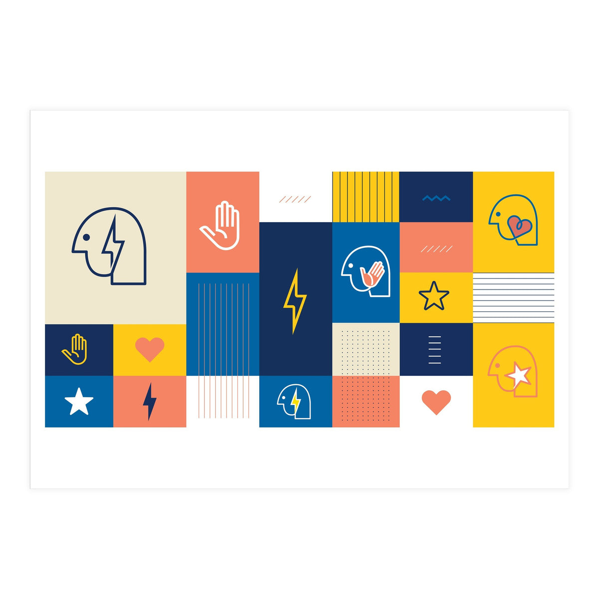 Heads & Icons (Print Only)