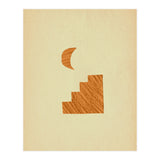 Minimalist moroccan landscape (Print Only) thumbnail