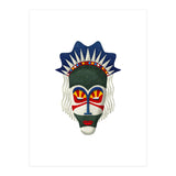 Tribal Mask 17 (Print Only) thumbnail