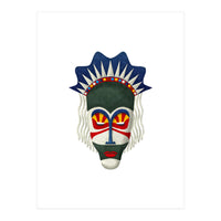 Tribal Mask 17 (Print Only)