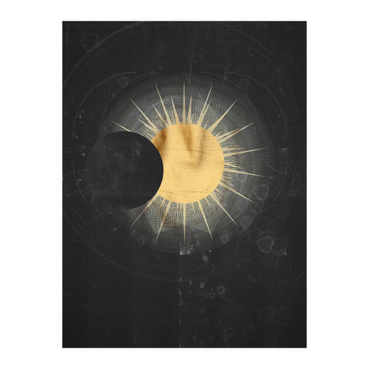 Vintage Cosmos: Solar Eclipse (Print Only)