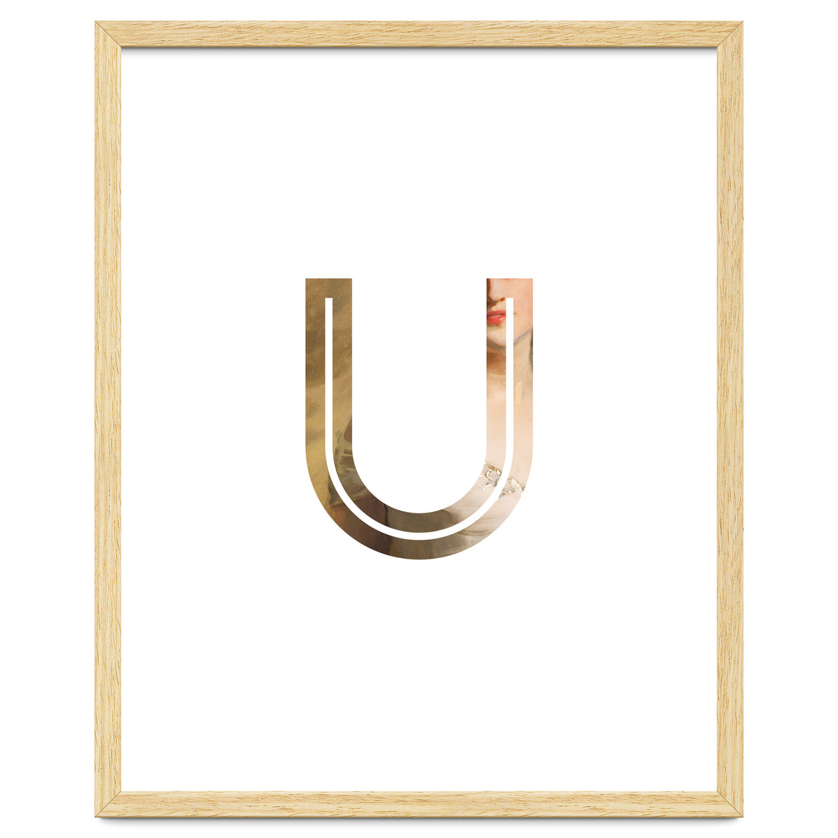 Letter U - (Impress)
