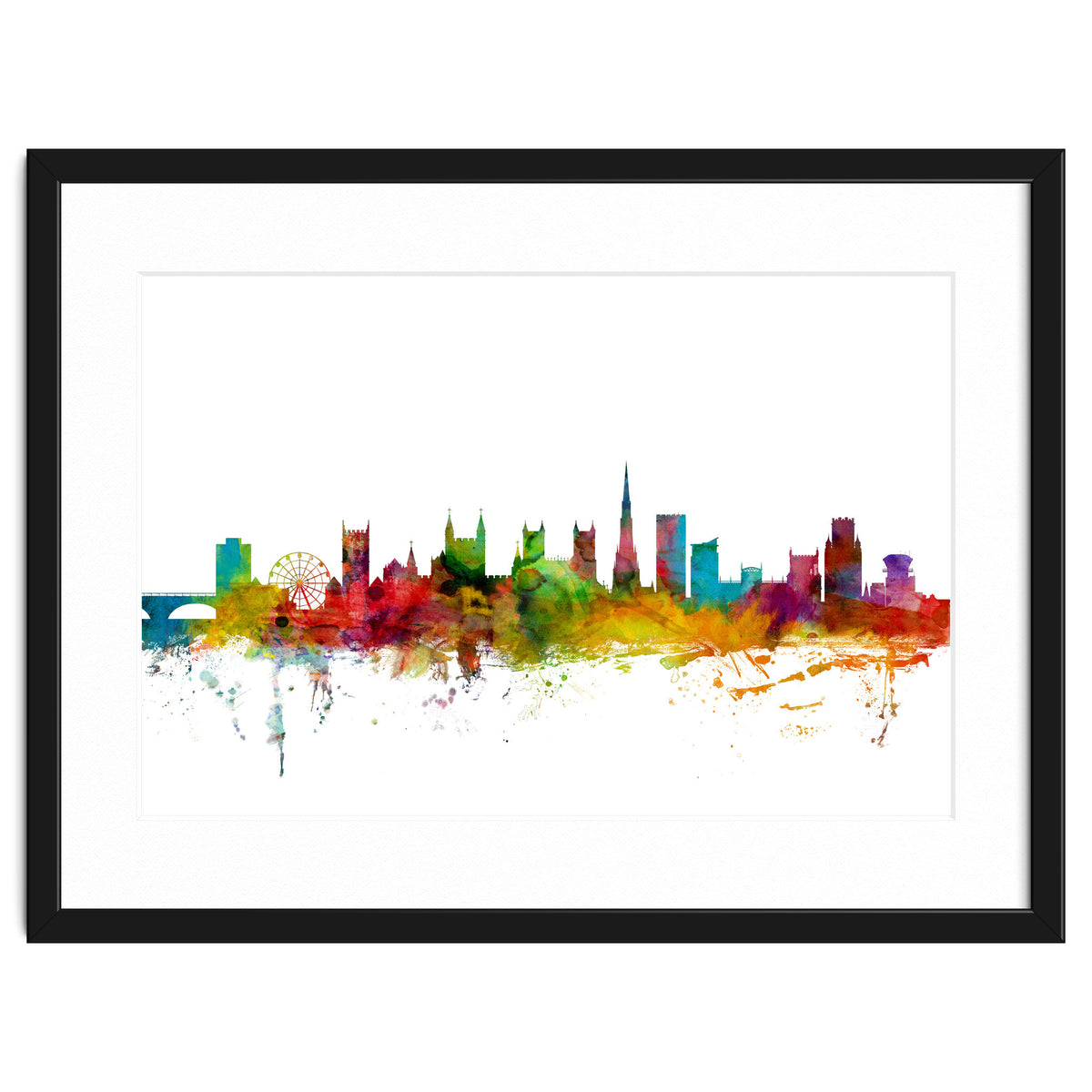 Bristol England Skyline