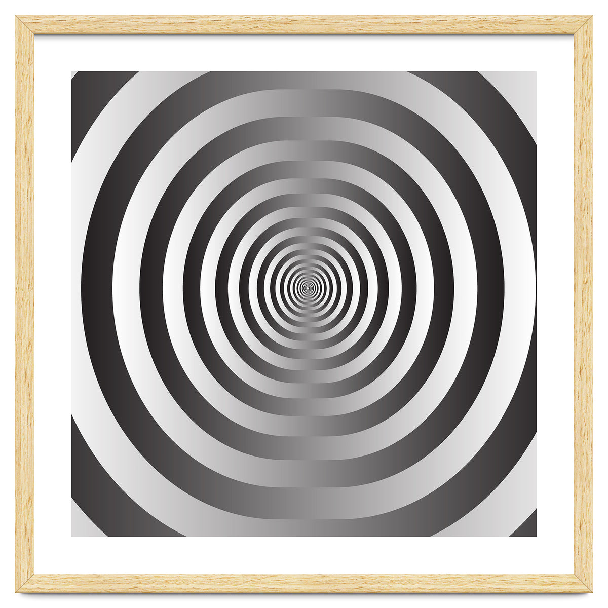 Black And White Spiral