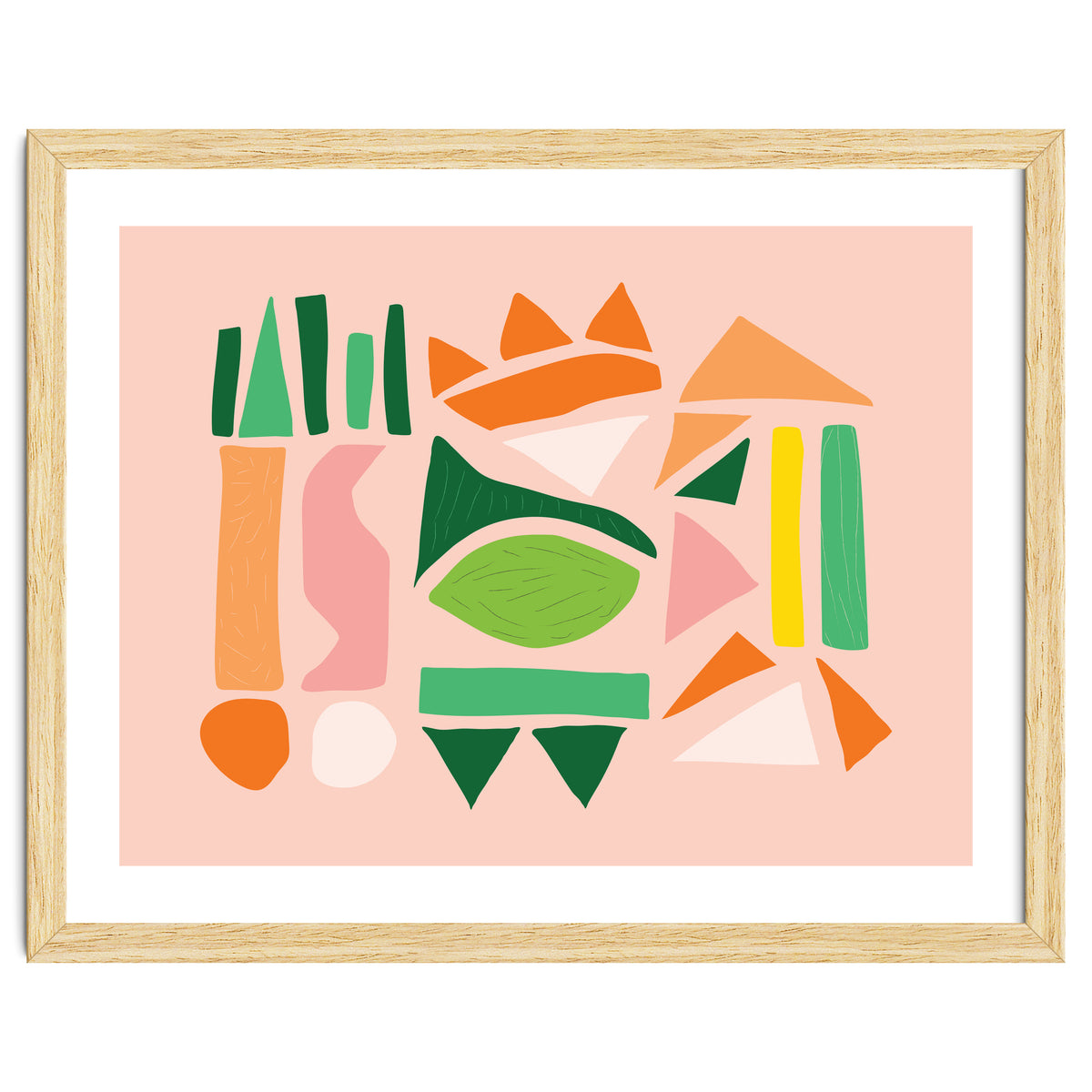 Watermelon Punch Abstract Art