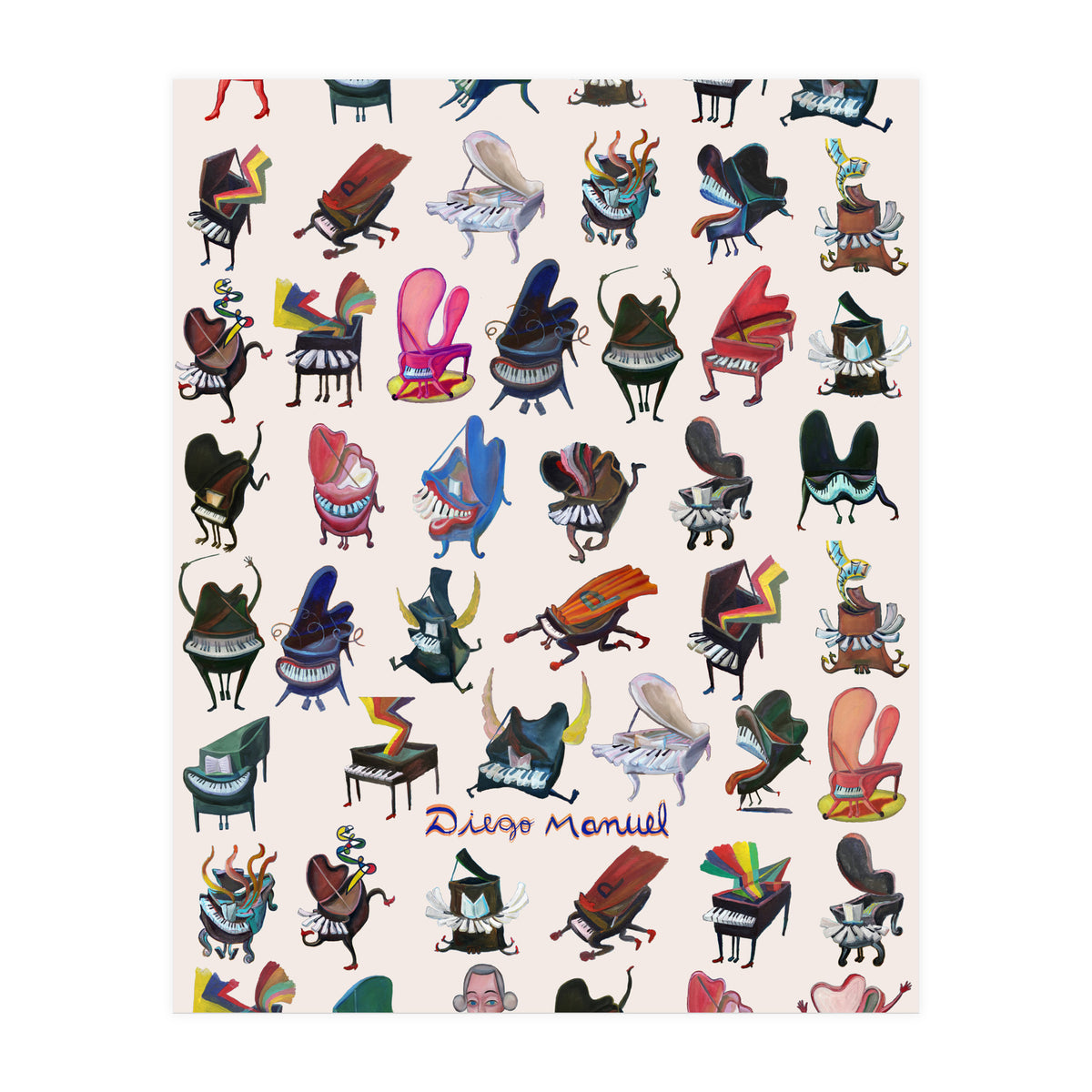 Pianos Pianos (Print Only)