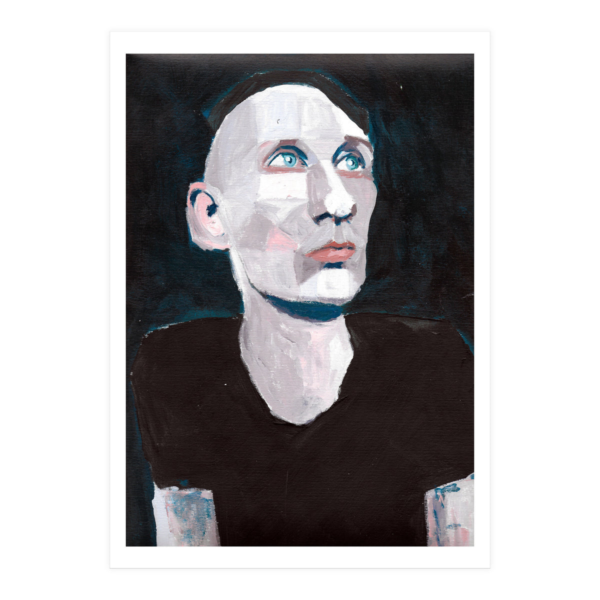 Untitled #029 - Man in black t-shirt (Print Only)