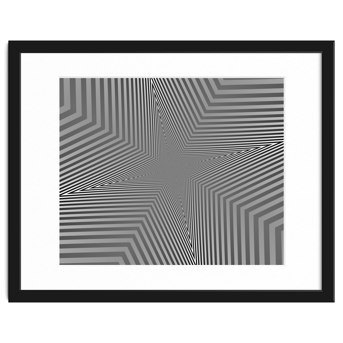 Abstract Triangle Pattern Geometric