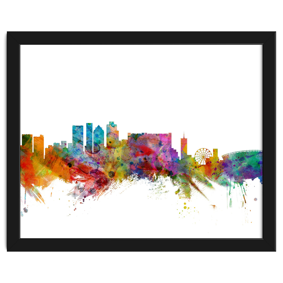 Cape Town South Africa Skyline