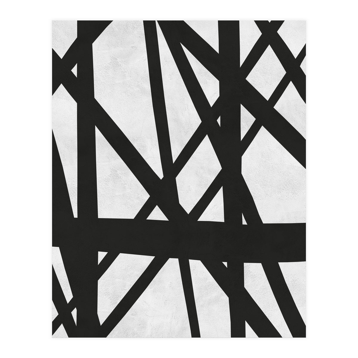 Expressionist black and white III (Print Only)