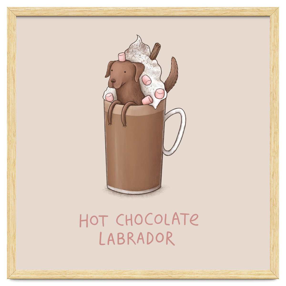 Hot Chocolate Labrador