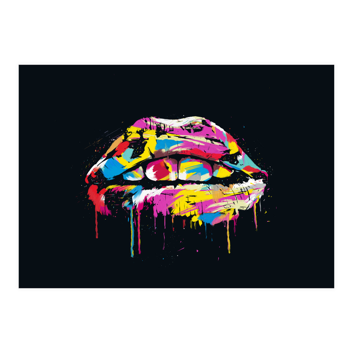Colorful Lips (Print Only)