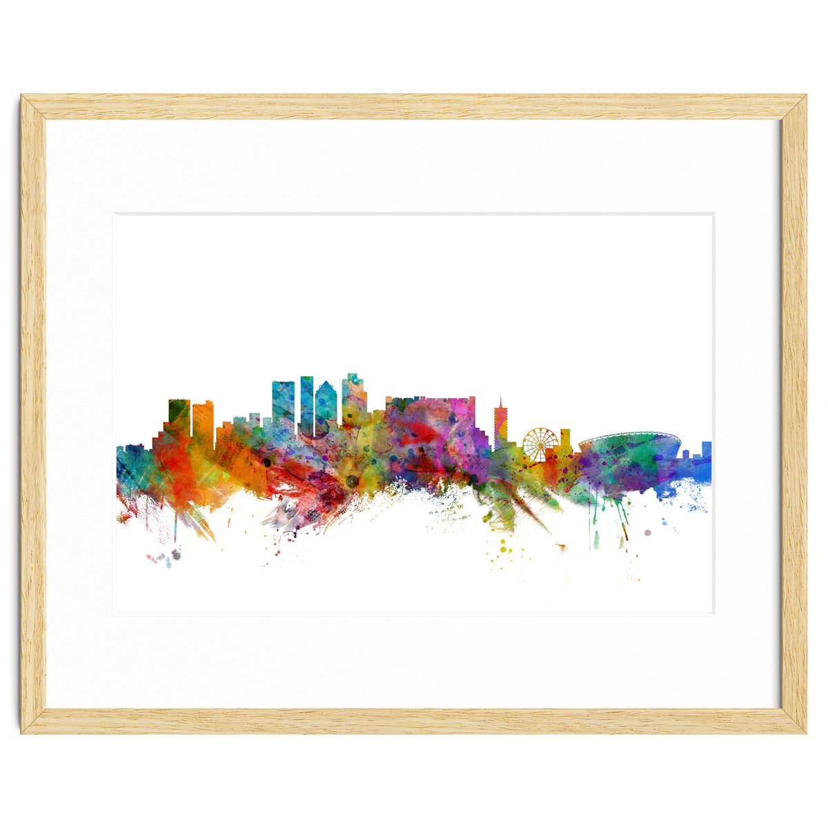 Cape Town South Africa Skyline