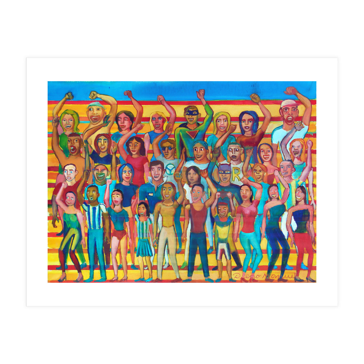 Hinchada Multicolor 2 (Print Only)