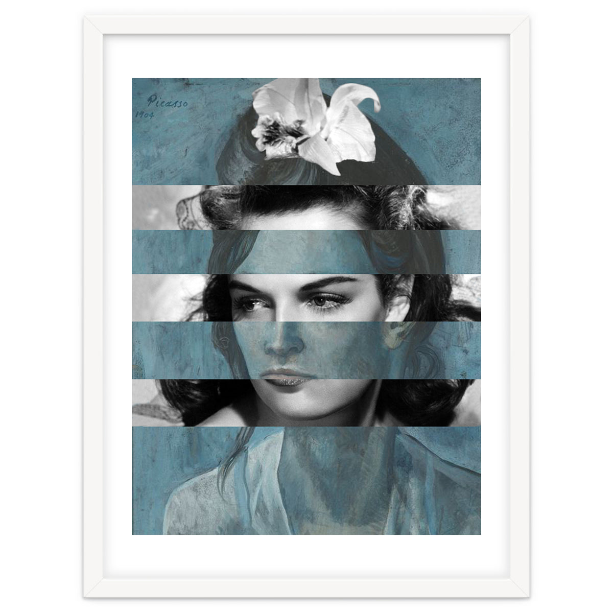 Picassos Woman With An Helmet