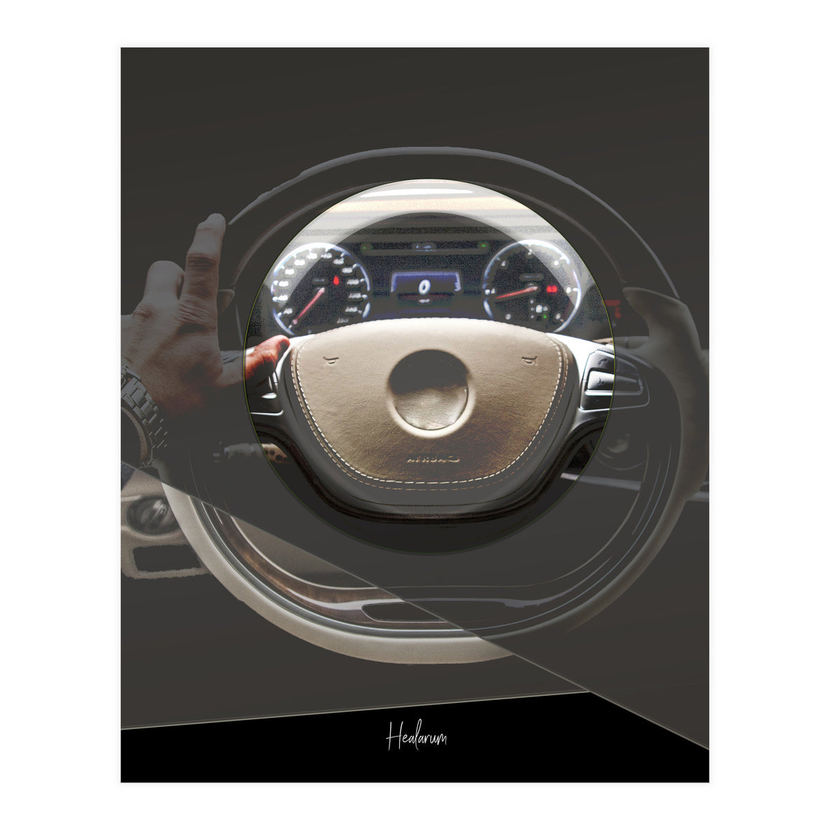 Emoji & Cars beige (Print Only)