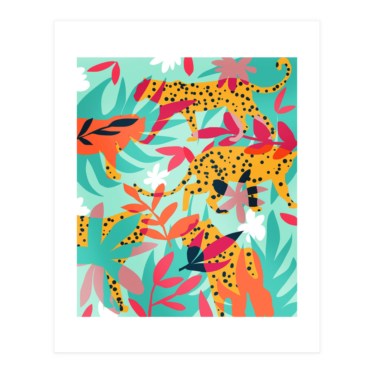 Chasing The Cheetah (Print Only)