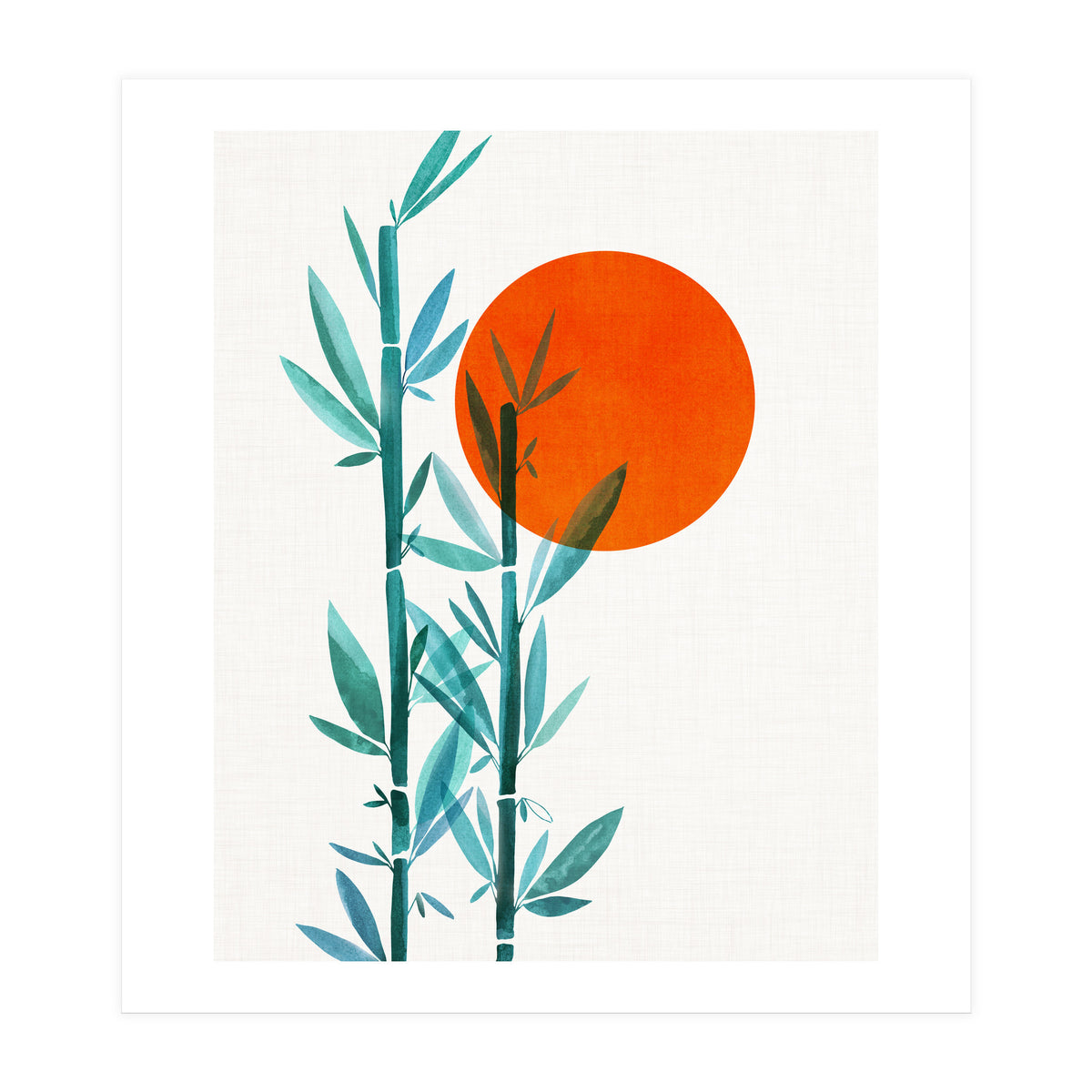 Bamboo Sunset (Print Only)