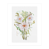 Watercolor White Florals (Print Only) thumbnail