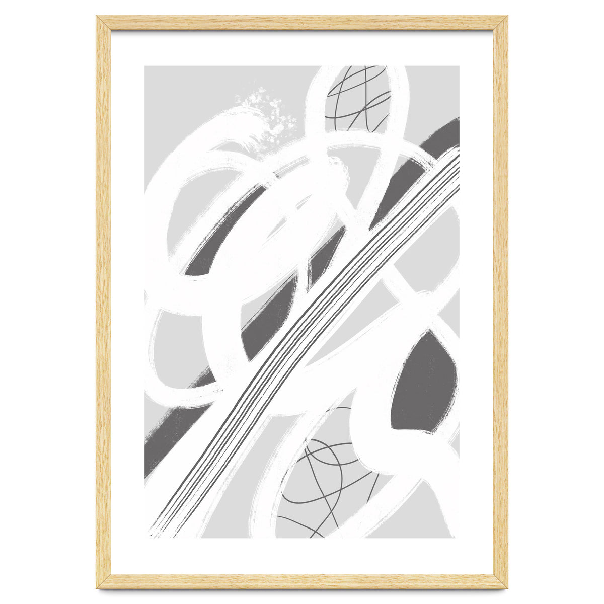 Abstract Painting No. 11 - Chaos and silence