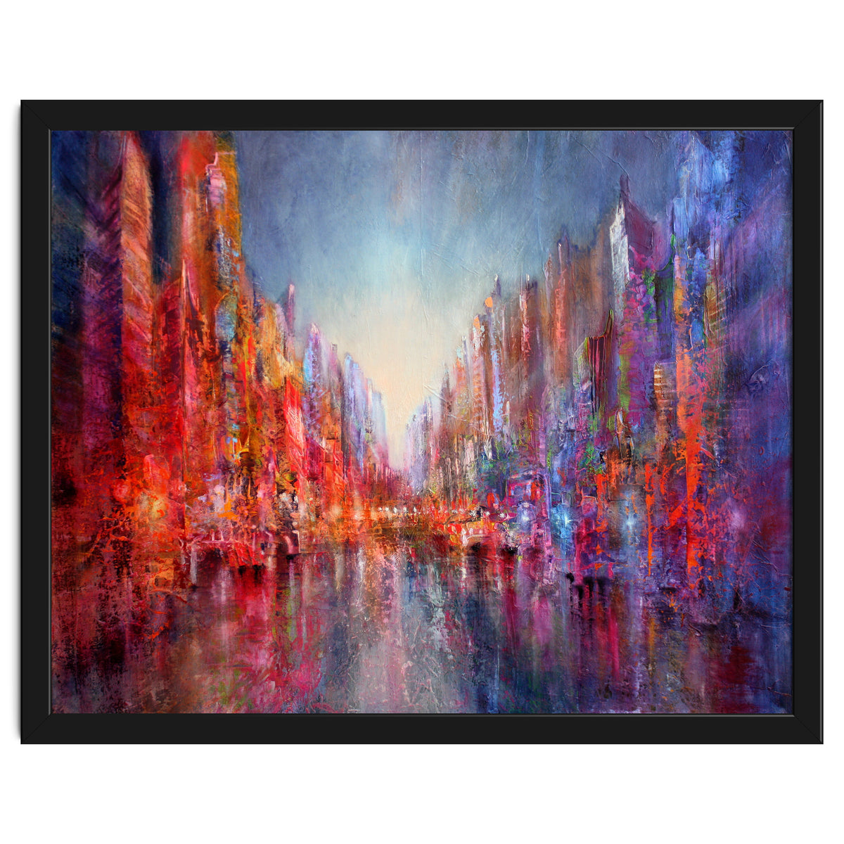 Stadt Am Fluss  - city on the riverside