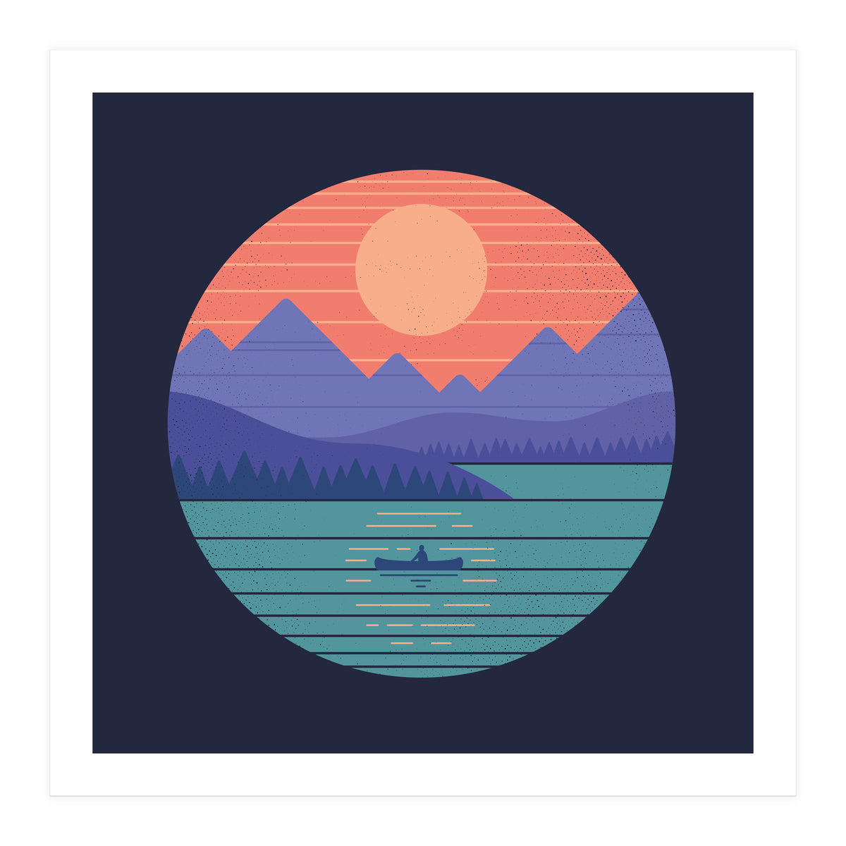 Peaceful Reflection (Print Only)