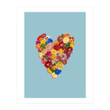 Heart Floral (Print Only) thumbnail