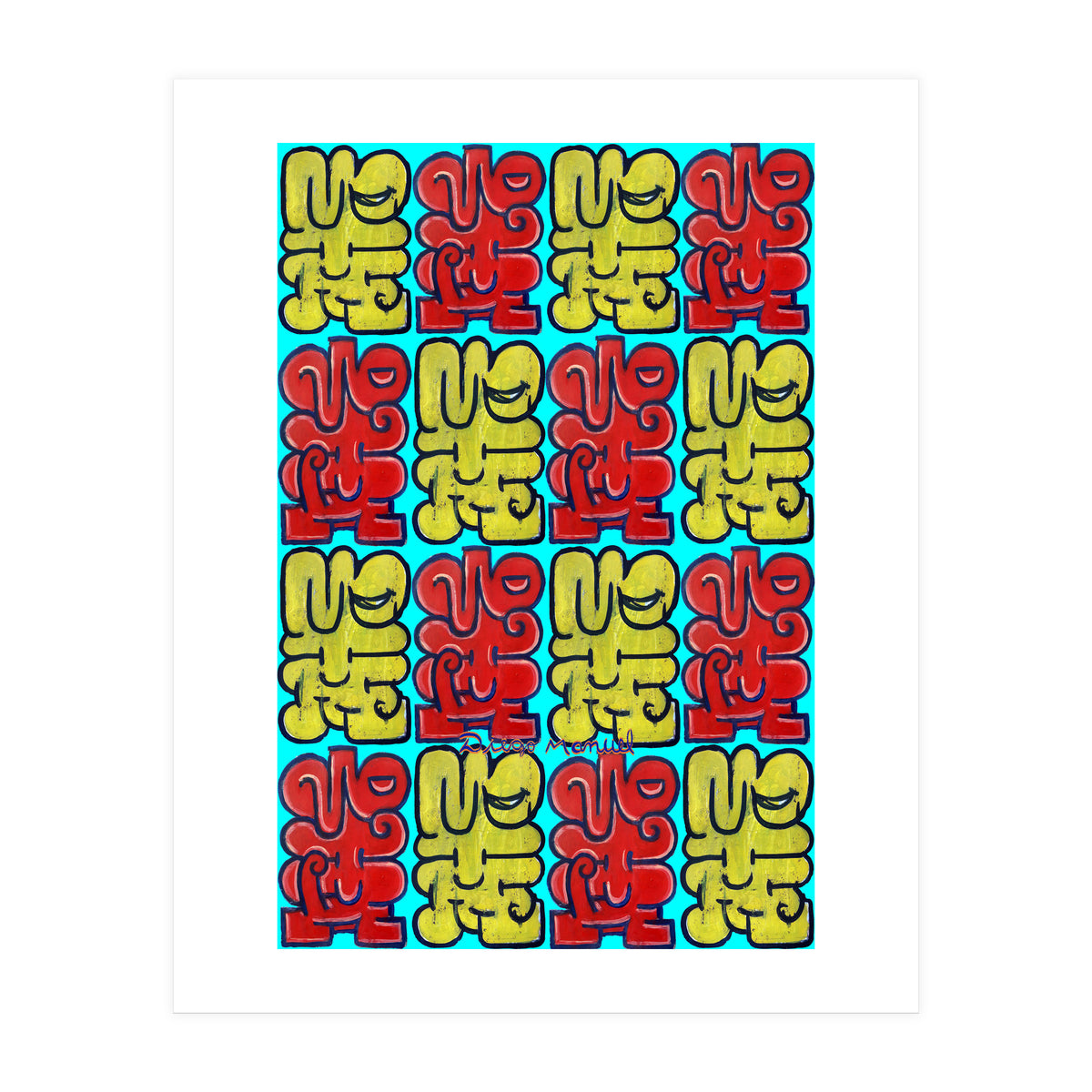 Garffiti 23 33 Tapiz (Print Only)