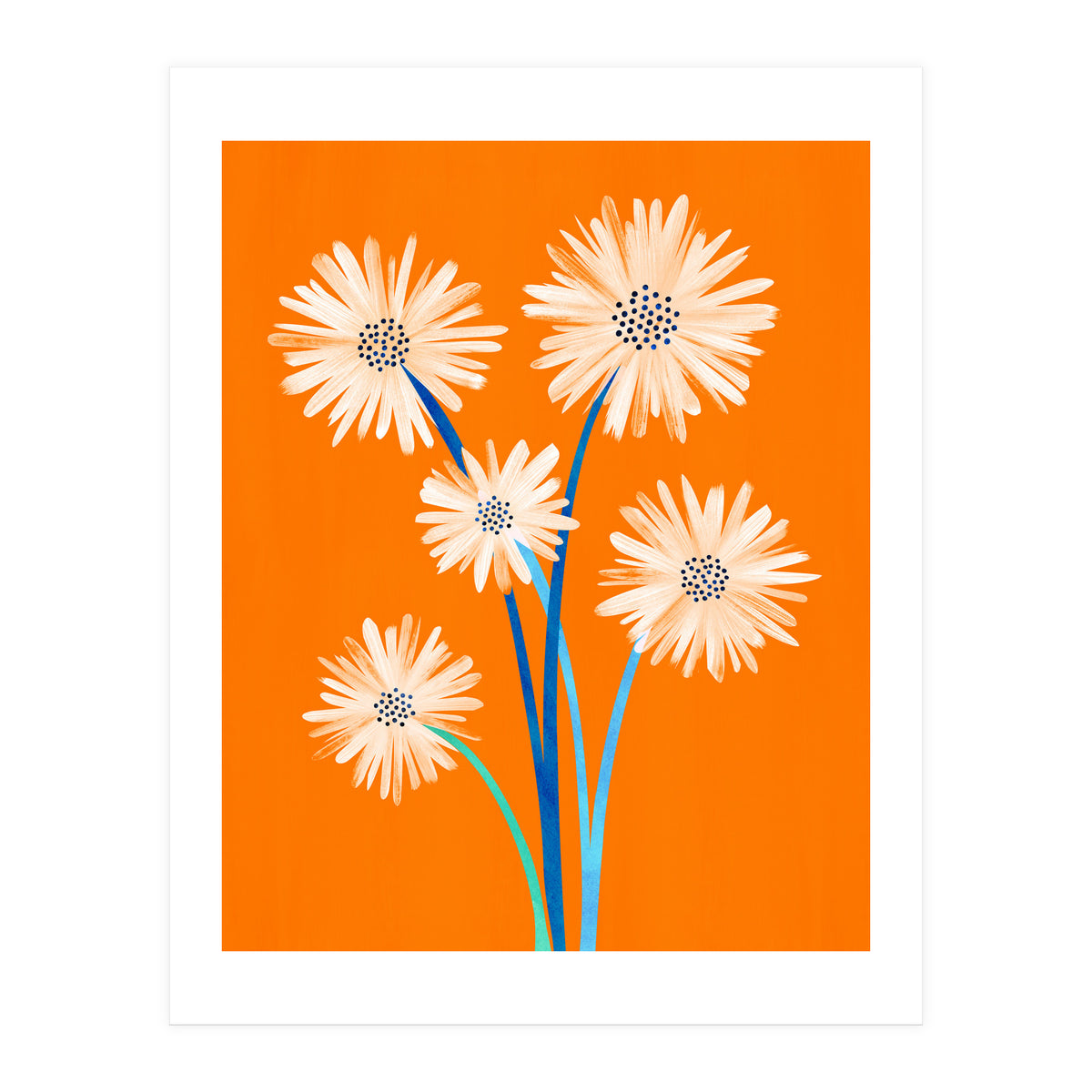 Moroccan Daisies (Print Only)