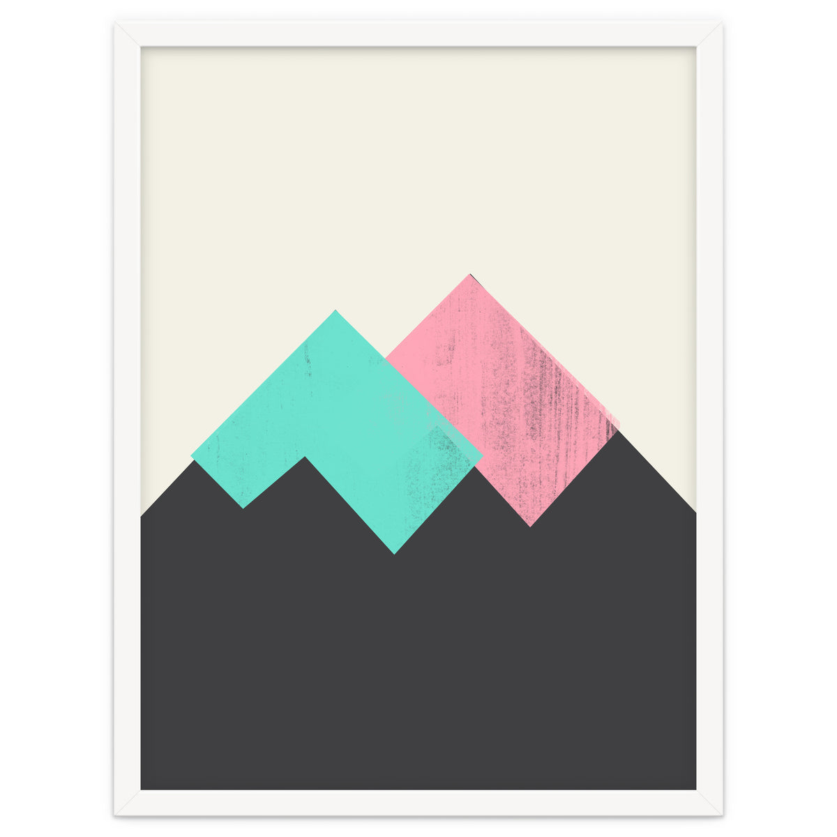 Pastel Mountains I