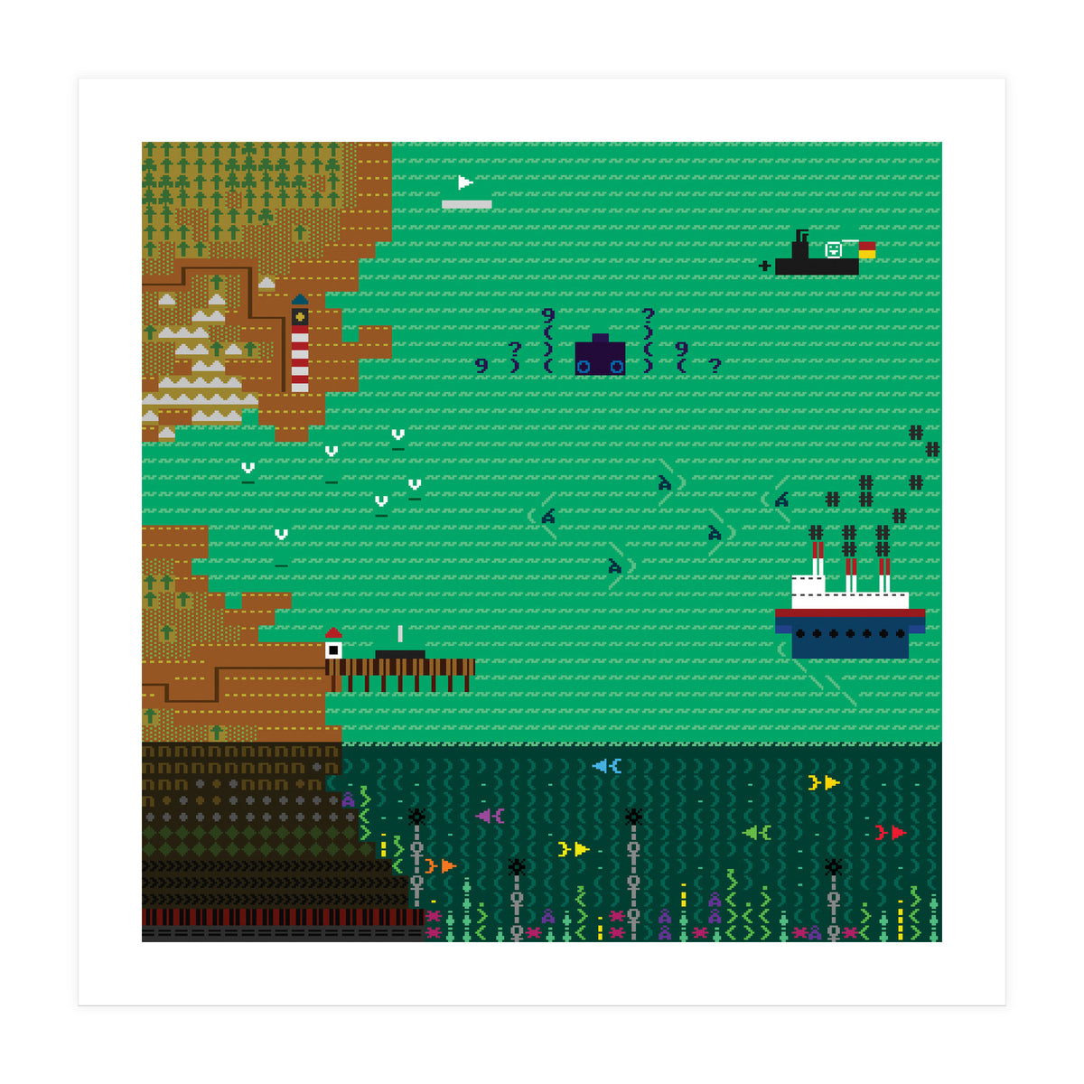 A Coded Message #3 (Print Only)