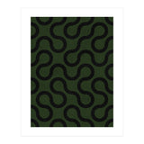 My Favorite Geometric Patterns No.33 - Deep Green (Print Only) thumbnail