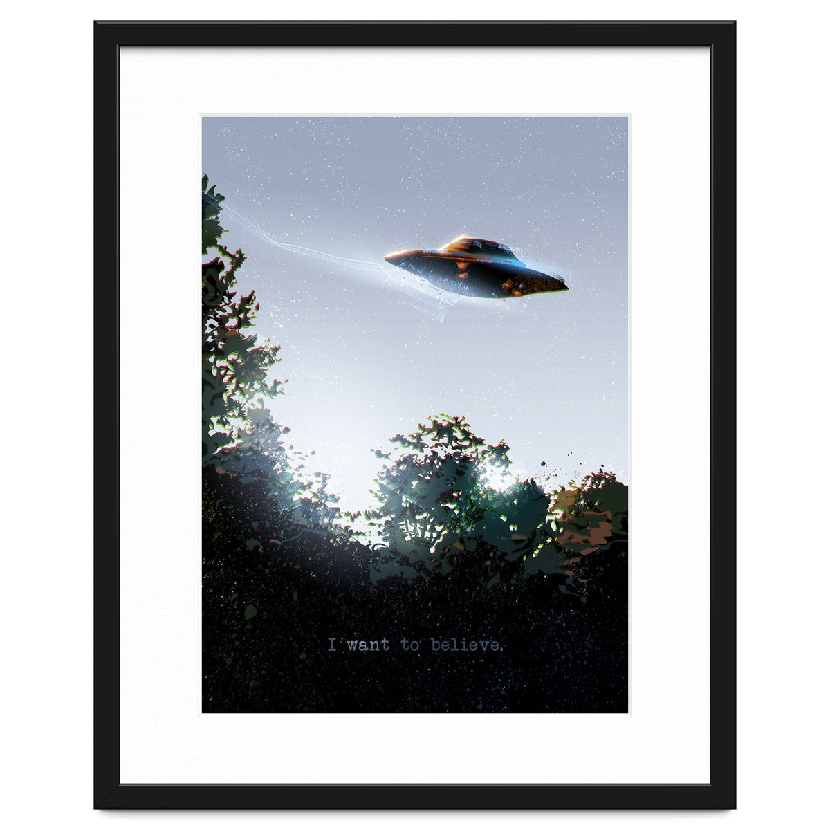 I Want To Believe Displate