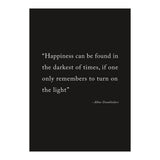 Happiness Can Be Found Dumbledore Quote (Print Only) thumbnail