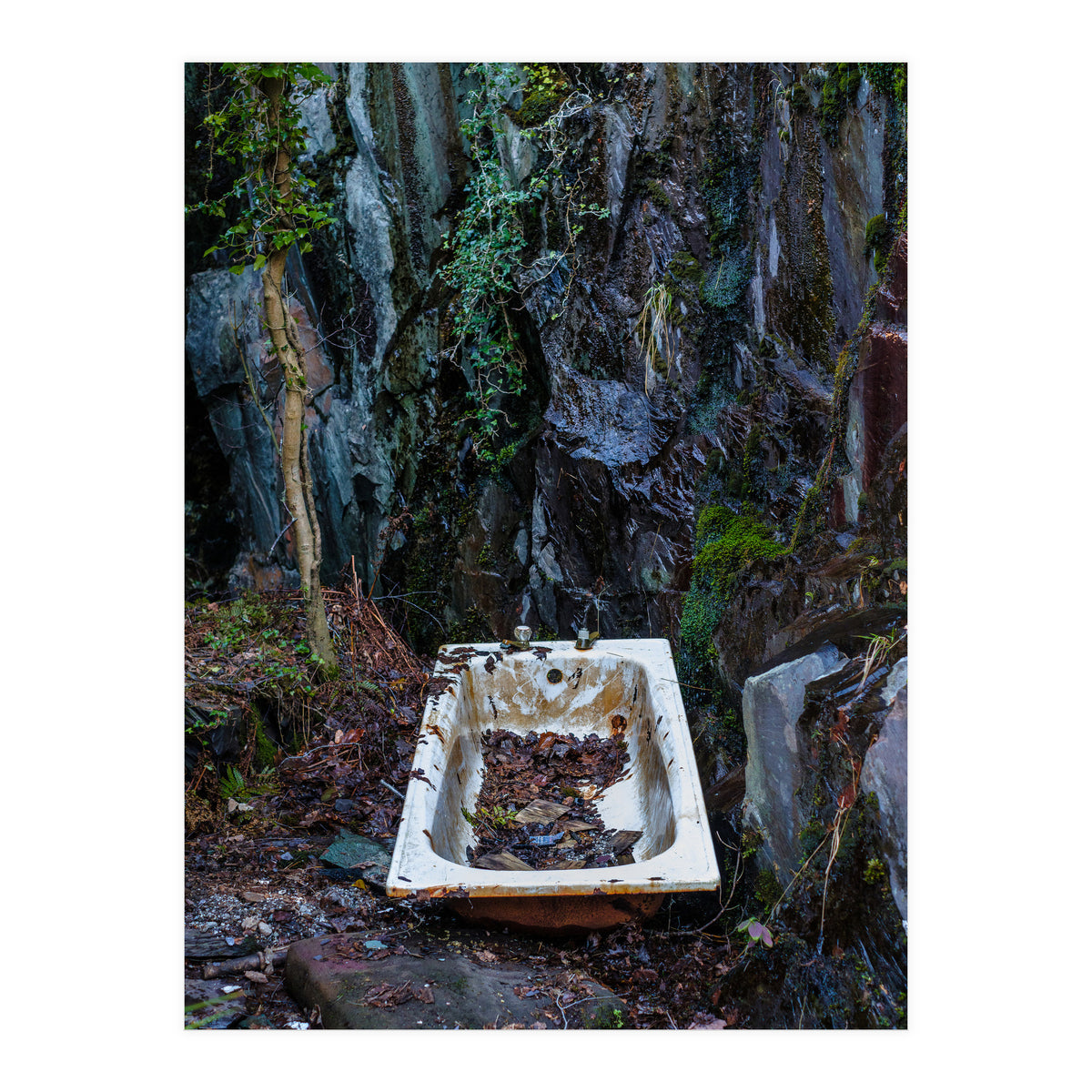 Dinorwic slate quarries in Llanberis, Wales, 2 (Print Only)