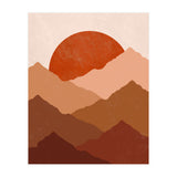 Sunset Mountain  (Print Only) thumbnail