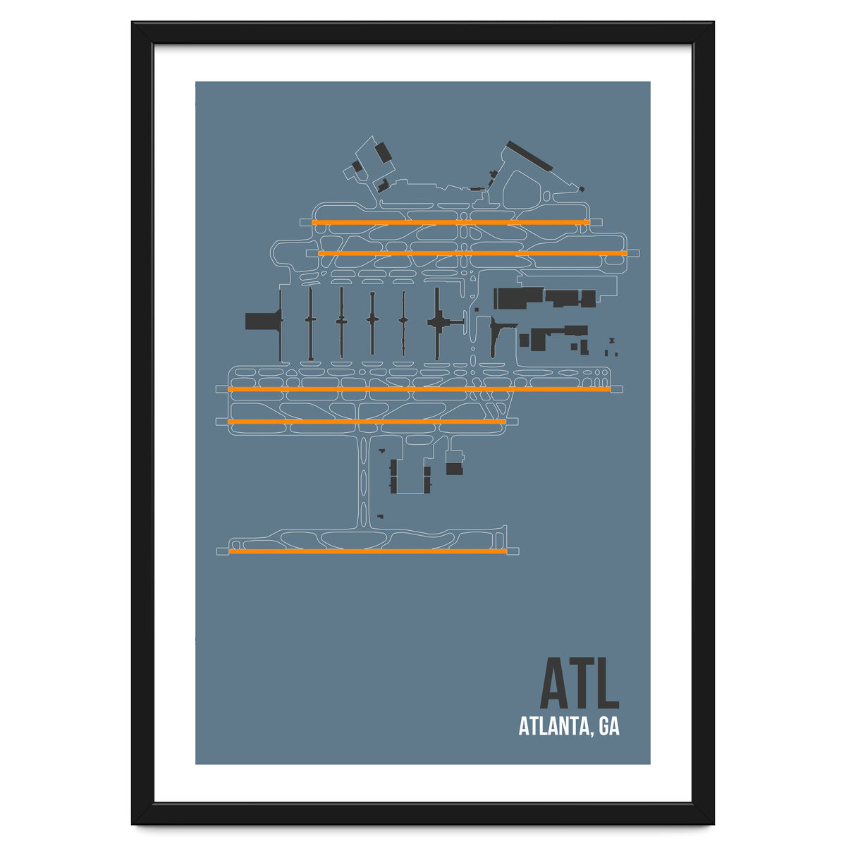 Atlanta Airport Layout