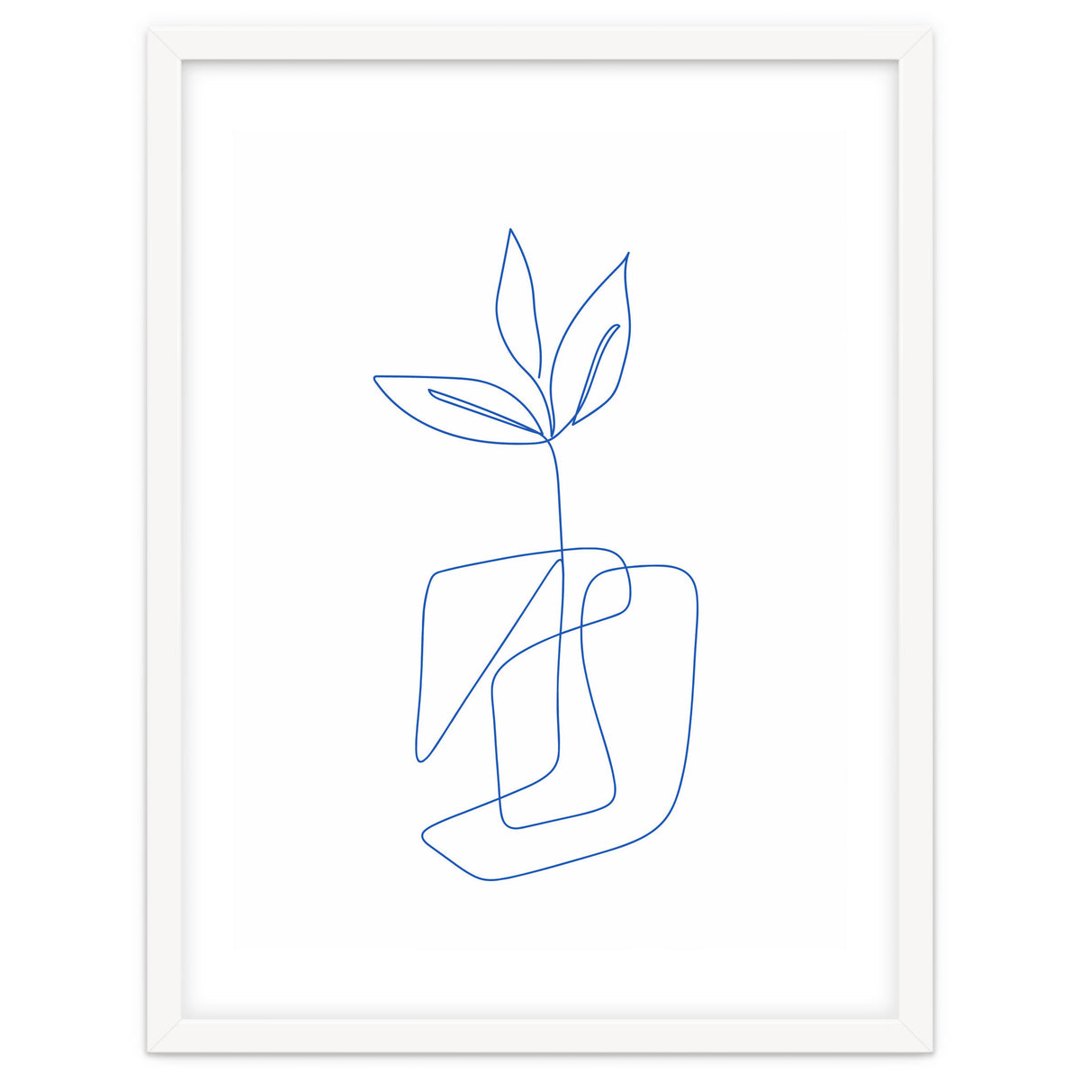 One Line Art Botanical II
