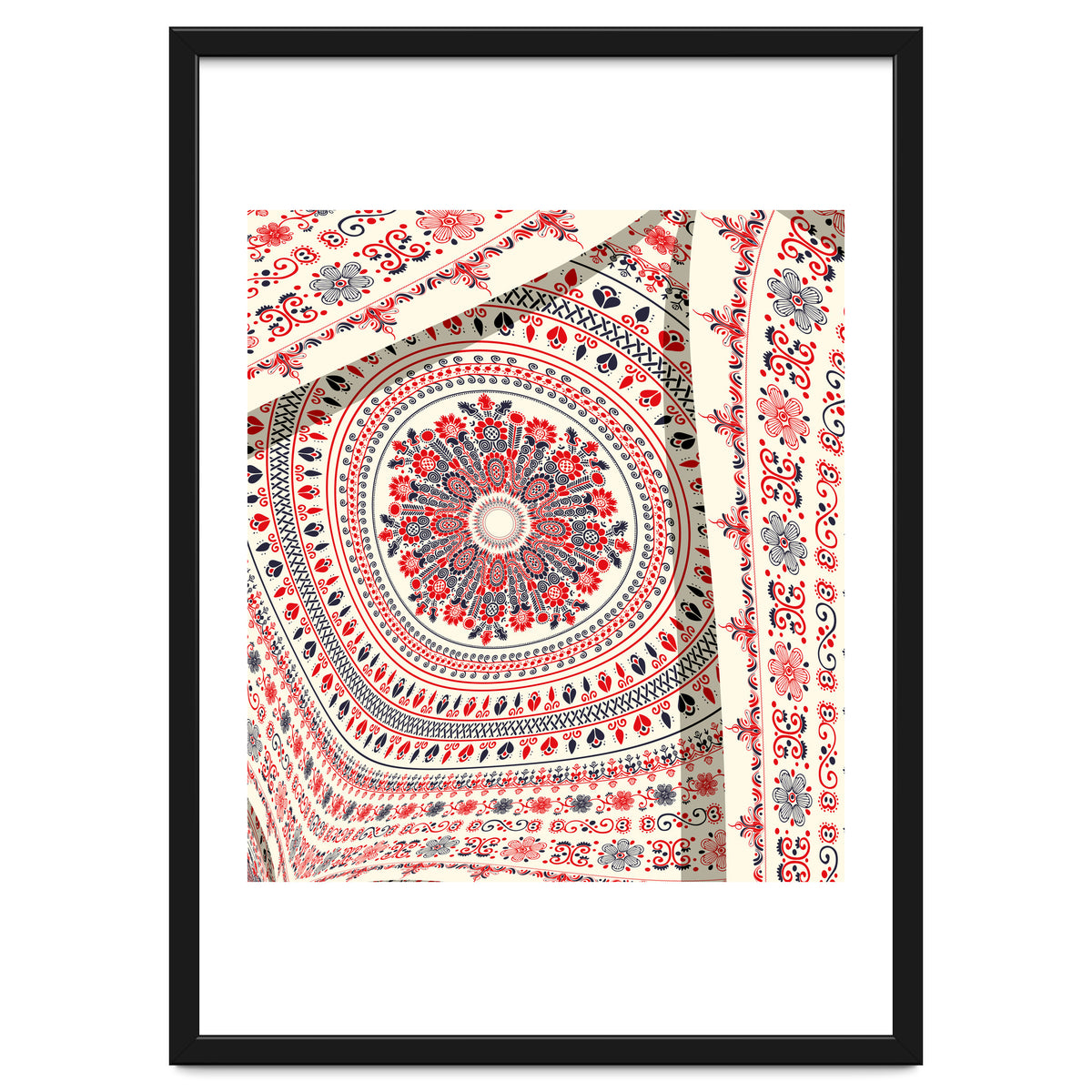 Romanian embroidery background 33