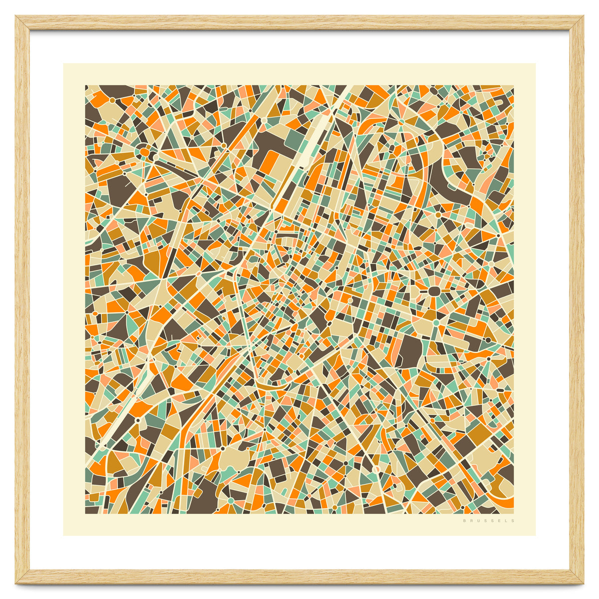 BRUSSELS MAP