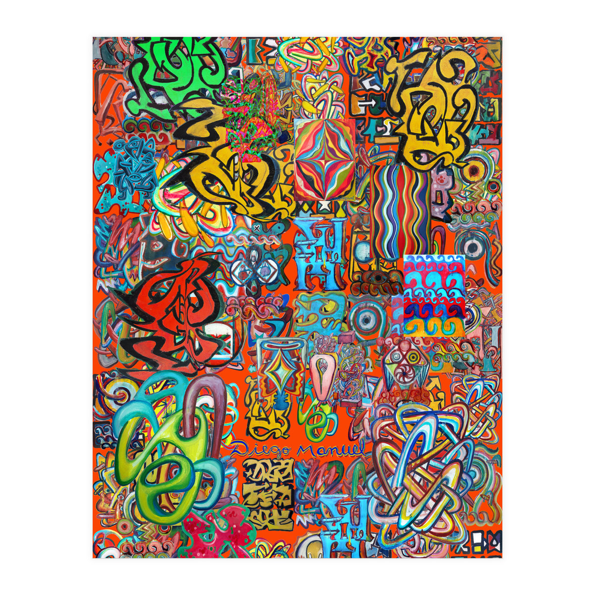Graffiti Digital 2022 458 (Print Only)