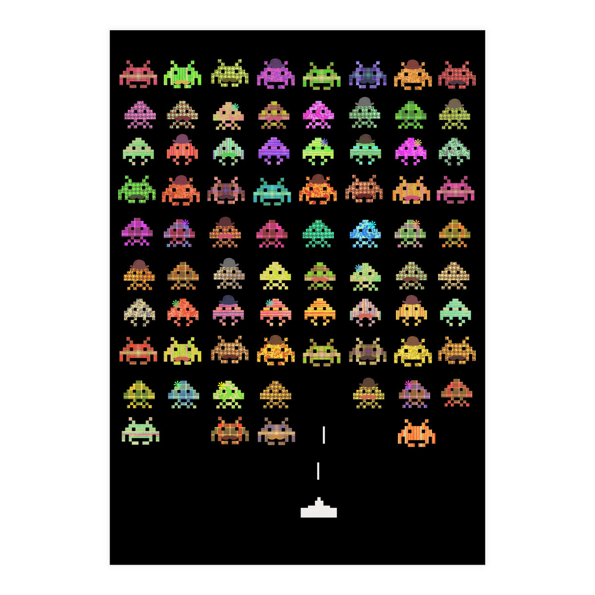 Fashionable Invaders (Print Only)