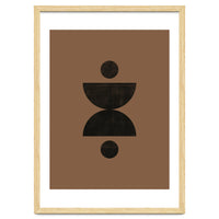 Mid-Century Modern No.27 - Woodblock Print