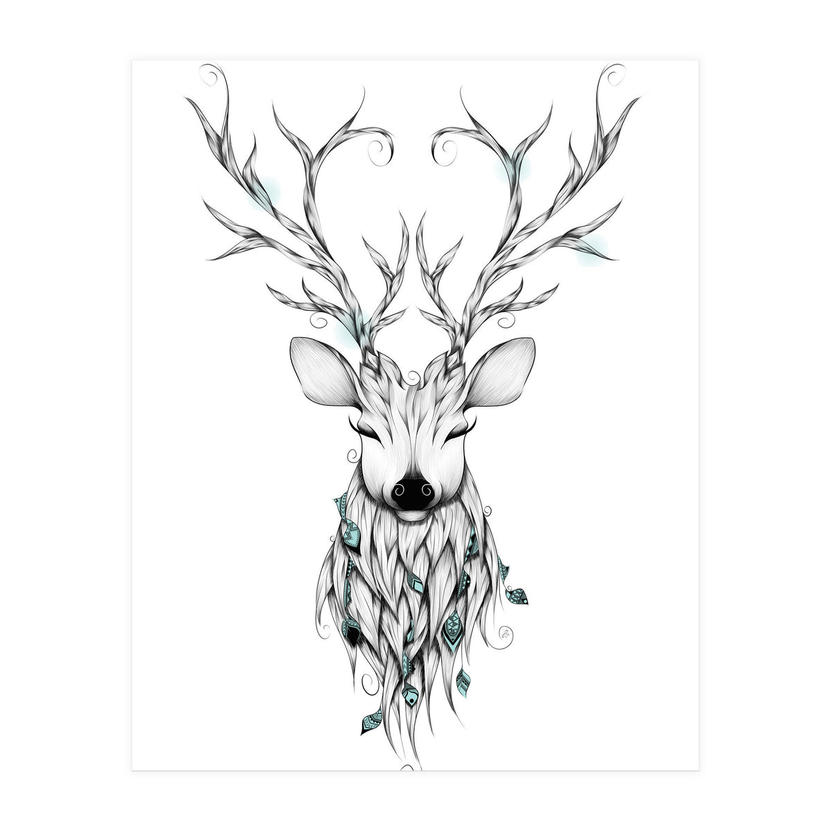 Poetic Deer (Print Only)