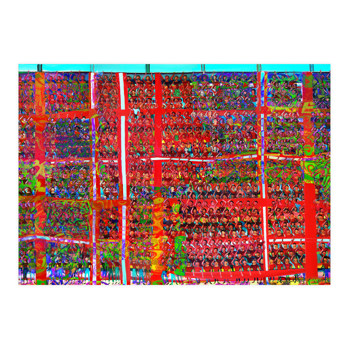 Gran Hinchada Roja 10 (Print Only)